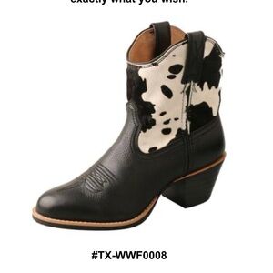 Women’s Twisted X leather cowhide boots. Size 10B excellent condition.